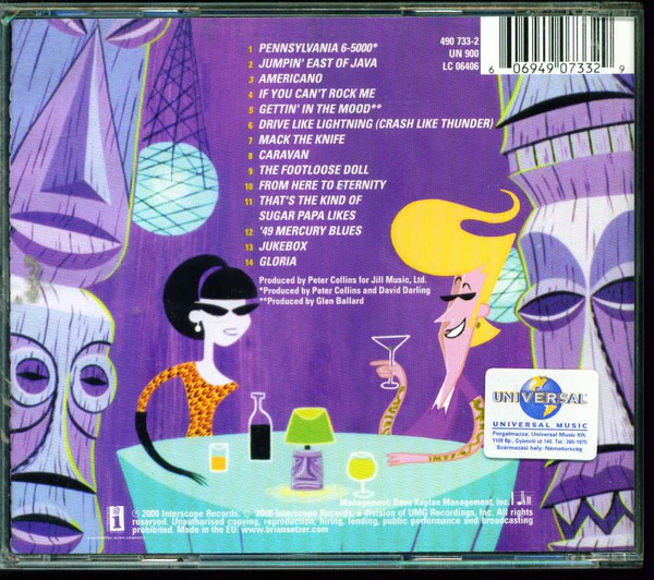 The Brian Setzer Orchestra* - Vavoom! (CD, Album, RP) - Image 4