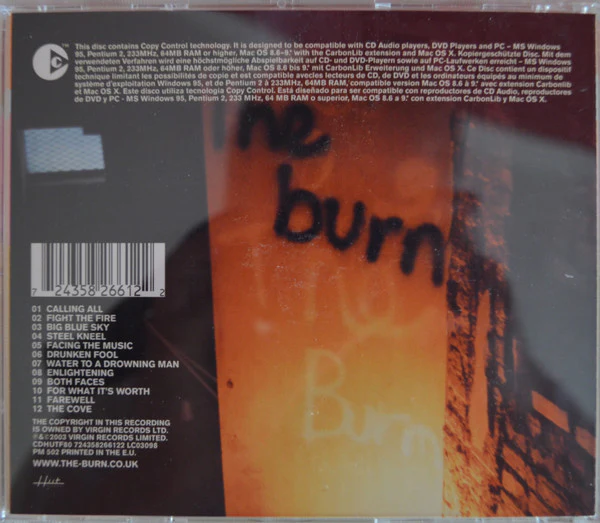 The 'Burn - Sally O'Mattress (CD, Album, Copy Prot.) - Image 2