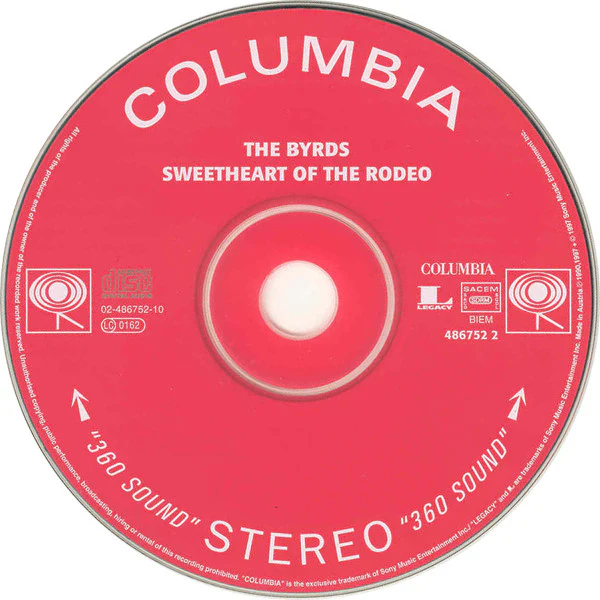 The Byrds - Sweetheart Of The Rodeo (CD, Album, RE, RM, S/Edition) - Image 4