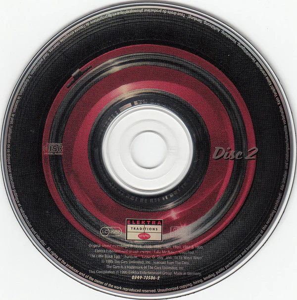 The Cars - The Cars Anthology – Just What I Needed (2xCD, Comp) - Image 5