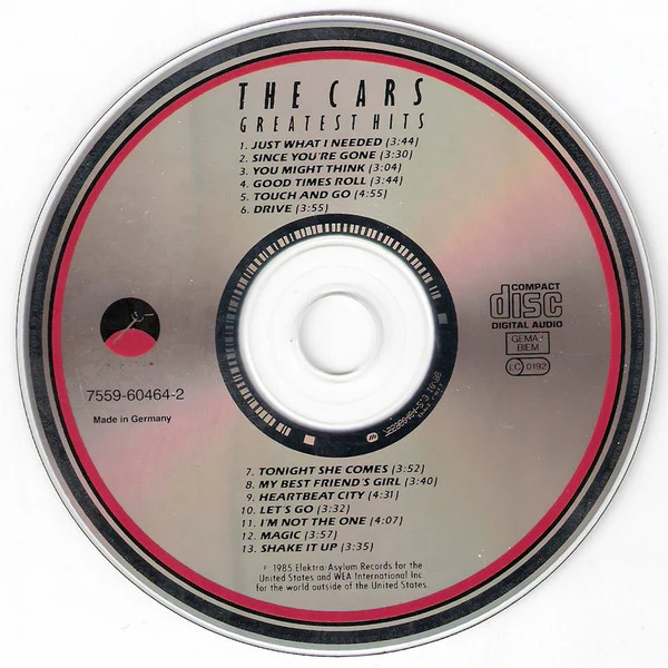The Cars - The Cars Greatest Hits (CD, Comp, RE) - Image 3