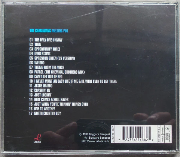 The Charlatans - Melting Pot (CD, Comp) - Image 2