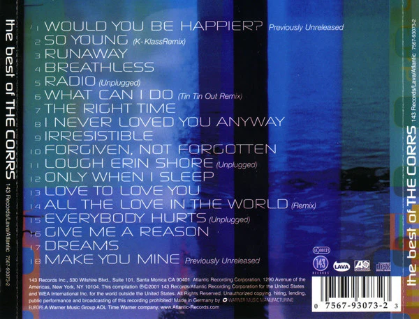 The Corrs - Best Of The Corrs (CD, Comp, RP) - Image 2