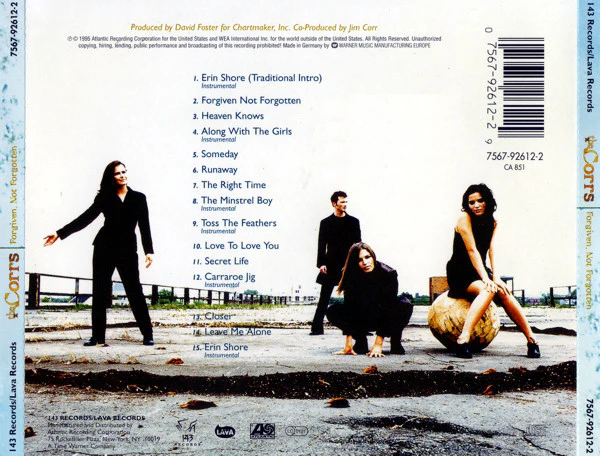 The Corrs - Forgiven, Not Forgotten (CD, Album) - Image 2