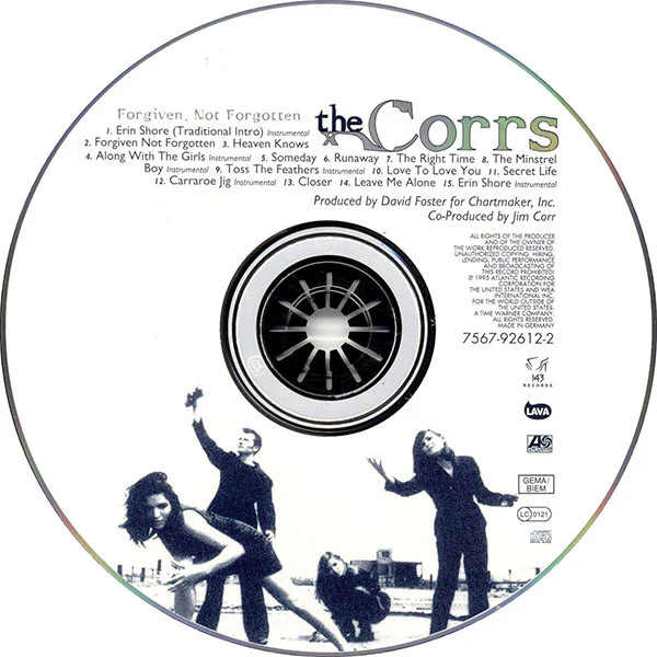 The Corrs - Forgiven, Not Forgotten (CD, Album) - Image 3