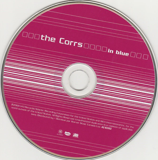 The Corrs - In Blue (CD, Album, Club) - Image 2