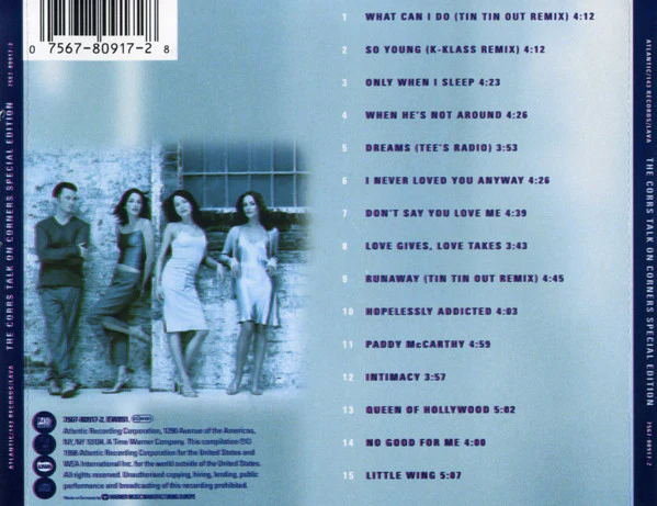 The Corrs - Talk On Corners (CD, Album, S/Edition) - Image 2