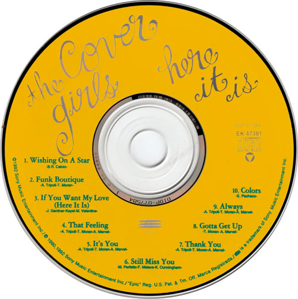 The Cover Girls - Here It Is (CD, Album) - Image 3