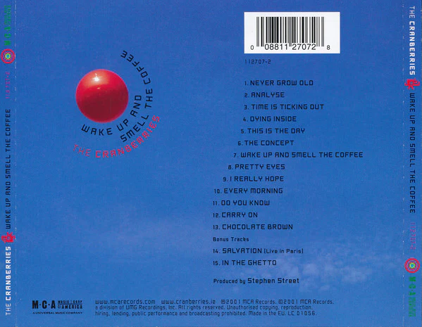 The Cranberries - Wake Up And Smell The Coffee (CD, Album) - Image 2