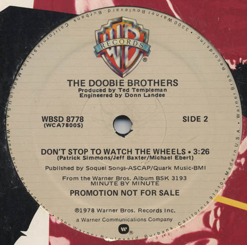 The Doobie Brothers - What A Fool Believes (12", Promo) - Image 2