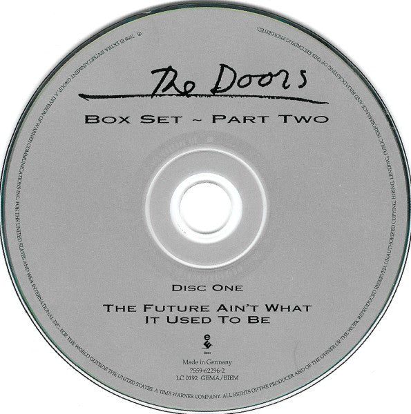 The Doors - Box Set - Part 2 (2xCD, Comp) - Image 3