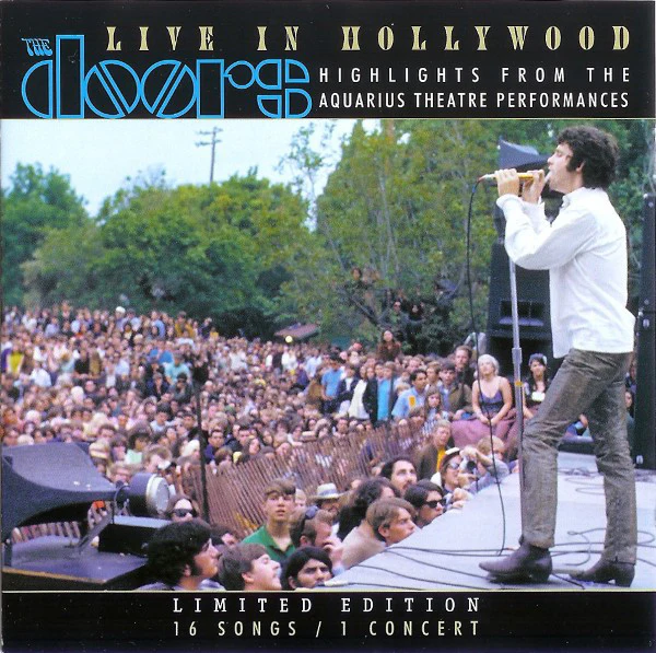 The Doors - Live In Hollywood (Highlights From The Aquarius Theatre Performances) (CD, Comp, Ltd)