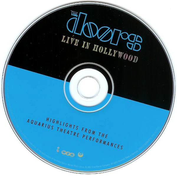 The Doors - Live In Hollywood (Highlights From The Aquarius Theatre Performances) (CD, Comp, Ltd) - Image 3