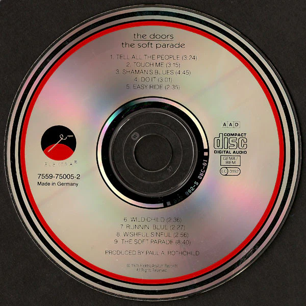 The Doors - The Soft Parade (CD, Album, RE, RM) - Image 3