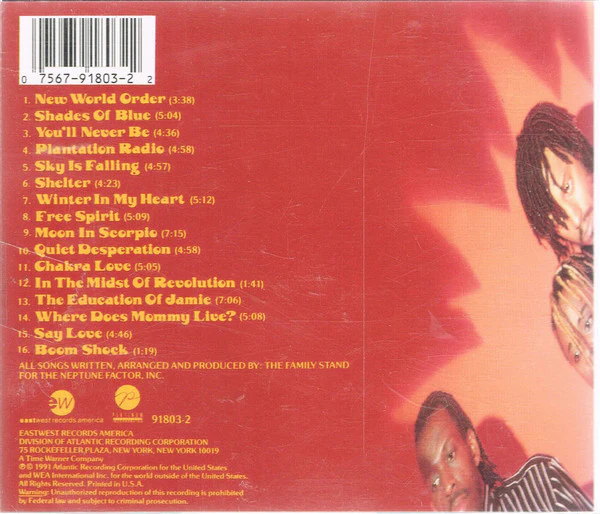 The Family Stand - Moon In Scorpio (CD, Album) - Image 2