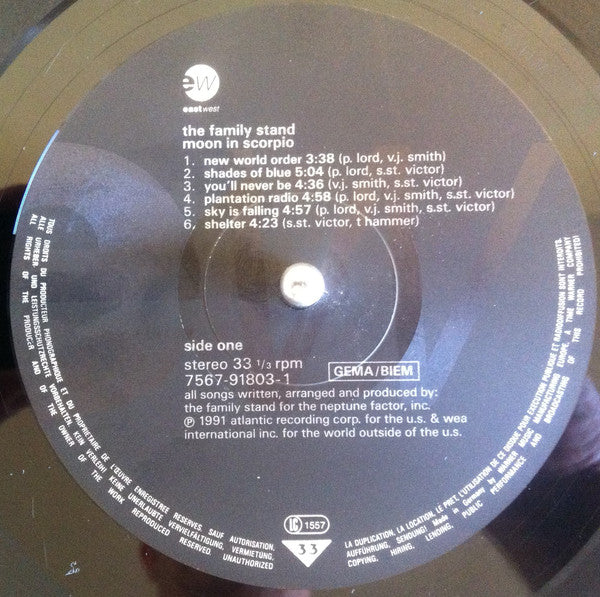 The Family Stand - Moon In Scorpio (LP, Album) - Image 3