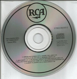 The Guess Who - At Their Best (CD, Album, Comp, RM) - Image 3
