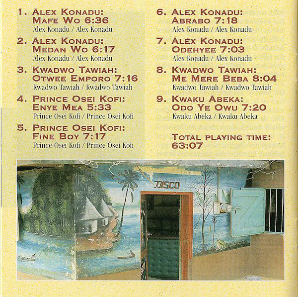 The Highlife Allstars - Sankofa (CD, Album) - Image 2