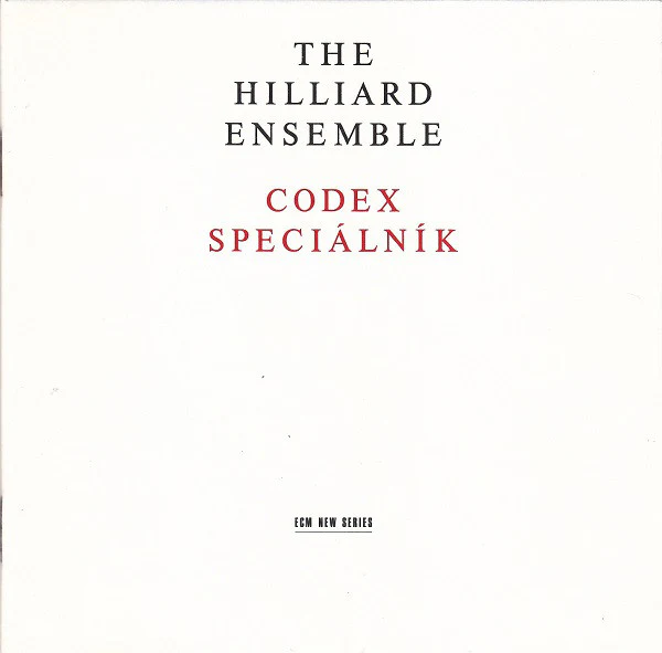 The Hilliard Ensemble - Codex Speciálník (CD, Album)