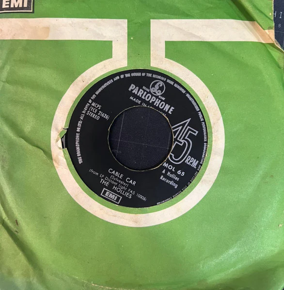 The Hollies - Long Cool Woman In A Black Dress (7", Single) - Image 2