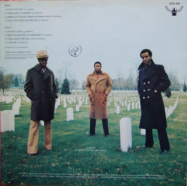 The Impressions - Times Have Changed (LP, Album) - Image 2