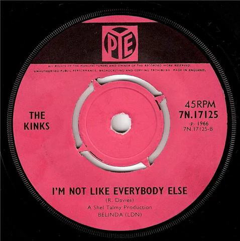 The Kinks - Sunny Afternoon (7", Single, Pus) - Image 2