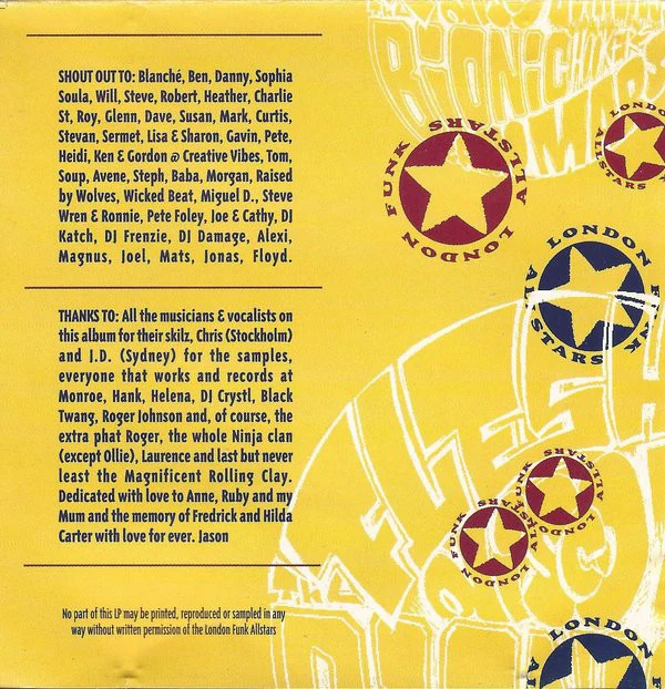 The London Funk Allstars* - Flesh Eating Disco Zombies Versus The Bionic Hookers From Mars (CD, Album) - Image 5