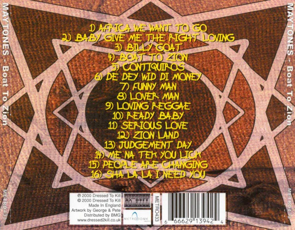 The Maytones - Boat To Zion (CD, Comp) - Image 3