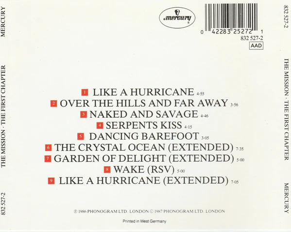 The Mission - The First Chapter (CD, Album, Comp) - Image 2
