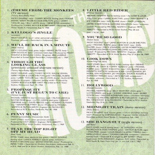 The Monkees - Missing Links, Volume Three (CD, Comp) - Image 2