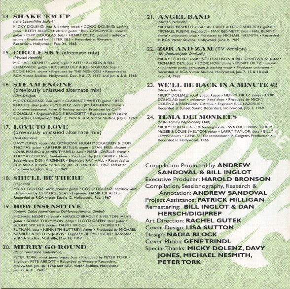 The Monkees - Missing Links, Volume Three (CD, Comp) - Image 3