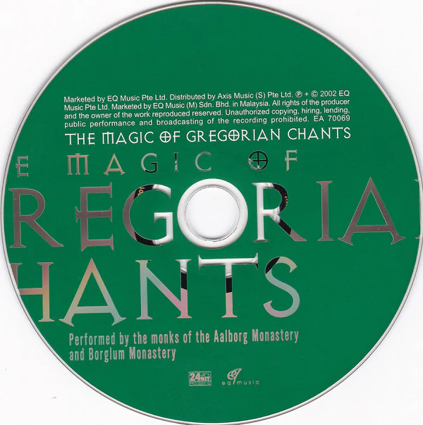 The Monks Of The Aalborg Monastery And Borglum Monastery - The Magic Of Gregorian Chants (CD, Comp) - Image 2
