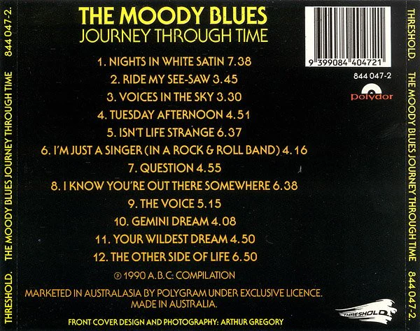 The Moody Blues - Journey Through Time (CD, Comp) - Image 2