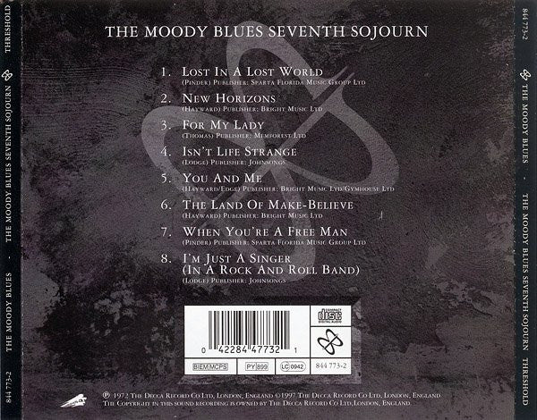 The Moody Blues - Seventh Sojourn (CD, Album, RE, RM) - Image 2