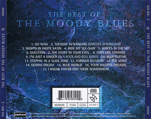 The Moody Blues - The Best Of The Moody Blues (CD, Comp, RE) - Image 2