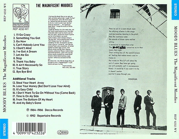 The Moody Blues - The Magnificent Moodies (CD, Album, RE) - Image 5