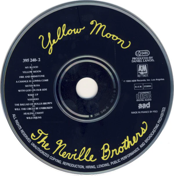 The Neville Brothers - Yellow Moon (CD, Album) - Image 3