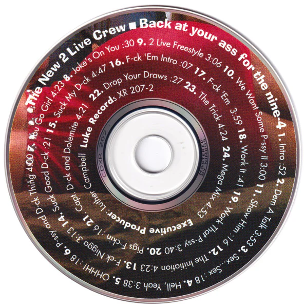 The New 2 Live Crew - Back At Your Ass For The Nine-4 (CD, Album) - Image 3