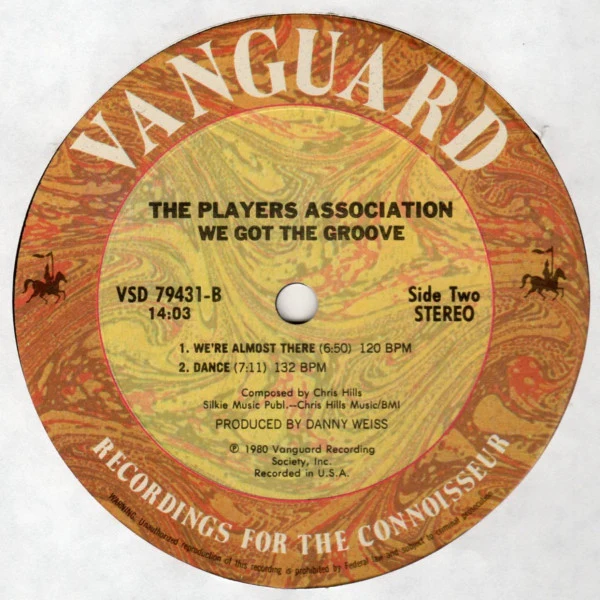 The Players Association - We Got The Groove! (LP, Album) - Image 4