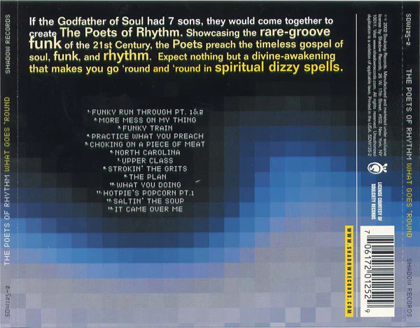 The Poets Of Rhythm - What Goes 'Round (CD, Comp) - Image 4