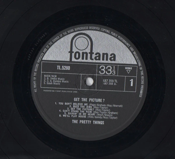 The Pretty Things - Get The Picture? (LP, Album, Mono) - Image 3