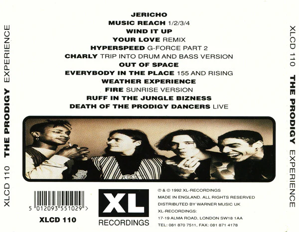 The Prodigy - Experience (CD, Album) - Image 2