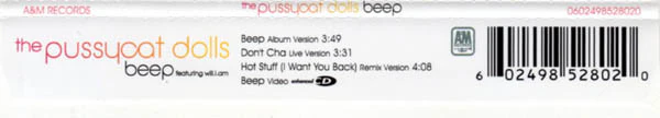 The Pussycat Dolls Featuring will.i.am* - Beep (CD, Maxi, Enh) - Image 2