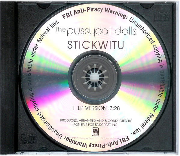The Pussycat Dolls - Stickwitu (CDr, Single) - Image 2