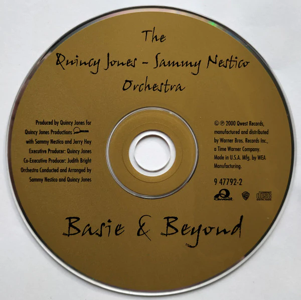 The Quincy Jones - Sammy Nestico Orchestra - Basie & Beyond (CD, Album, Promo) - Image 3