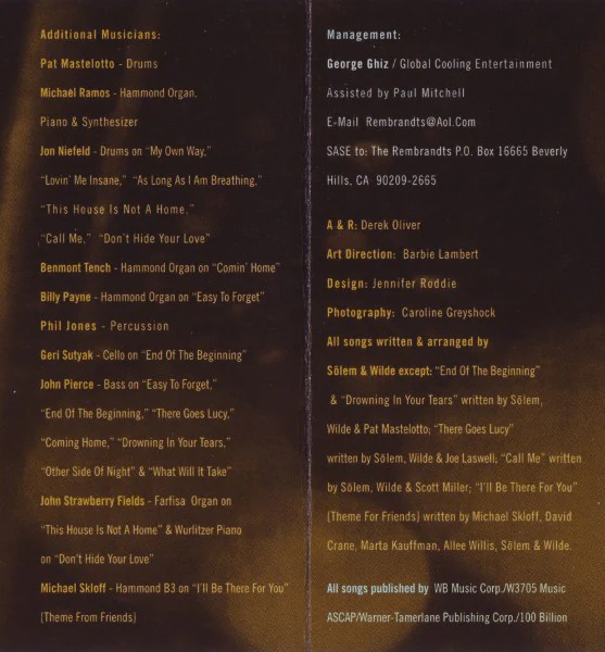 The Rembrandts - L.P. (CD, All) - Image 5