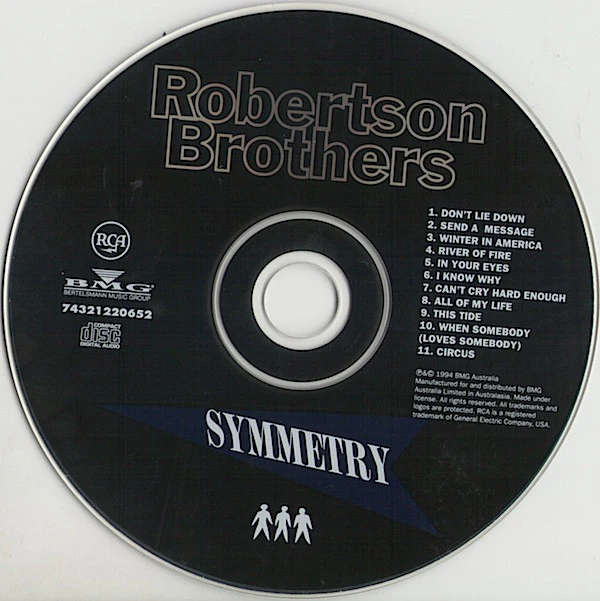 The Robertson Brothers - Symmetry (CD, Album) - Image 3