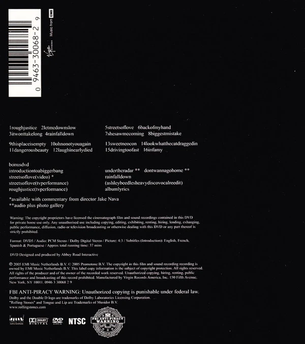 The Rolling Stones - A Bigger Bang (CD, Album, Spe + DVD) - Image 3