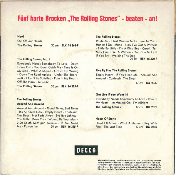 The Rolling Stones - Get Off Of My Cloud (7", Single) - Image 2