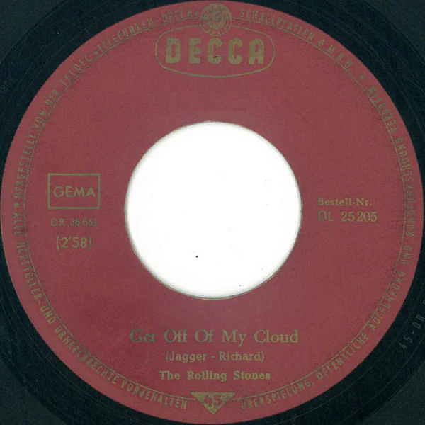 The Rolling Stones - Get Off Of My Cloud (7", Single) - Image 3
